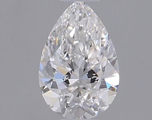 0.31 carat F-VVS1 Natūralus Pear Deimantas (1)