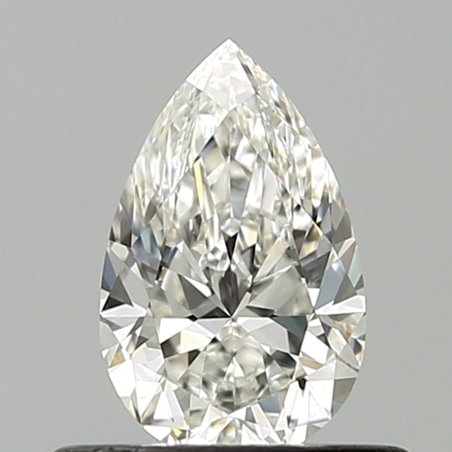 0.5 carat G-VS1 Natūralus Pear Deimantas (1)