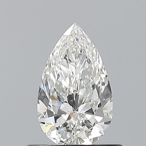 0.57 carat G-IF Natūralus Pear Deimantas (1)