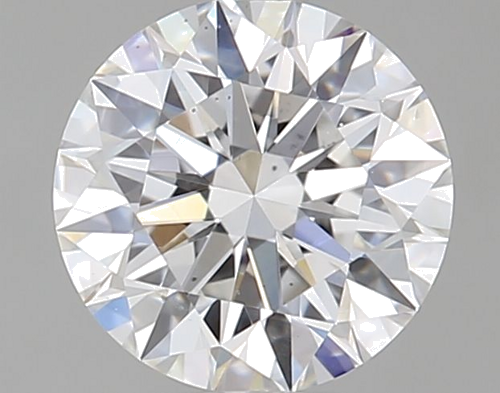 0.55 carat E-VS2 Excellent cut Natūralus Round Deimantas (1)