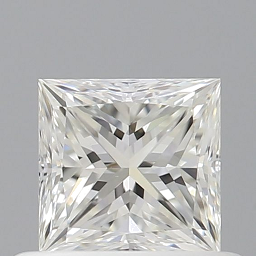 0.5 carat H-VVS2 Natūralus Princess Deimantas (1)