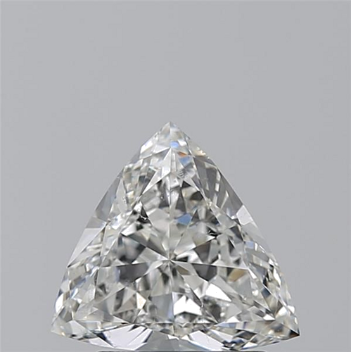 1.22 carat G-SI2 Natūralus Triangular Deimantas (1)