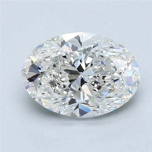 2.01 carat H-VS2 Natūralus Oval Deimantas (1)