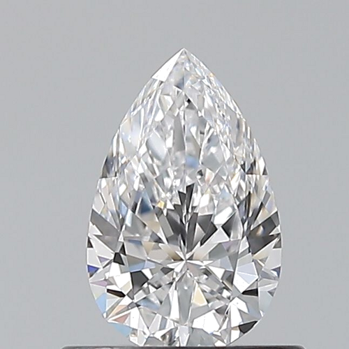 0.58 carat D-VS1 Natūralus Pear Deimantas (1)