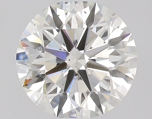 0.57 carat J-SI1 Excellent cut Natūralus Round Deimantas (1)