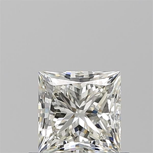 0.71 carat J-VVS1 Natūralus Princess Deimantas (1)