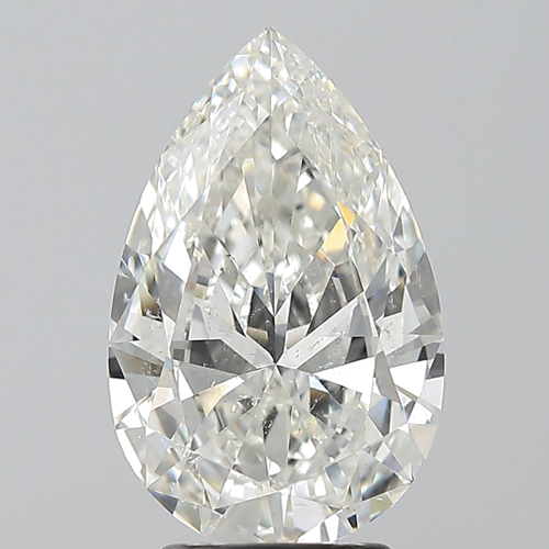 3.01 carat I-SI2 Natūralus Pear Deimantas (1)