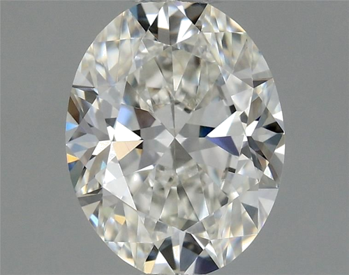 0.6 carat G-VVS2 Natūralus Oval Deimantas (1)