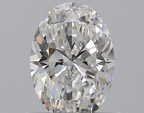 0.59 carat D-VVS2 Natūralus Oval Deimantas (1)