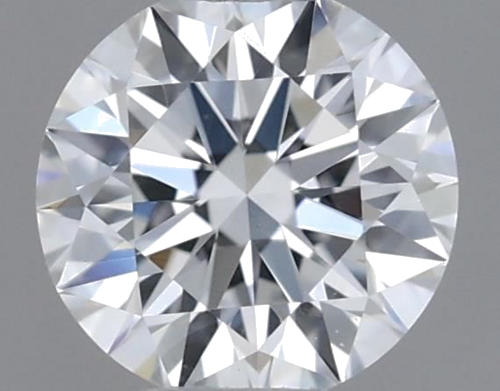 0.28 carat D-VVS2 Excellent cut Natūralus Round Deimantas (1)