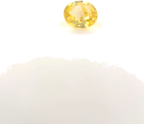0.68 carat YELLOW Oval Safyras (1)