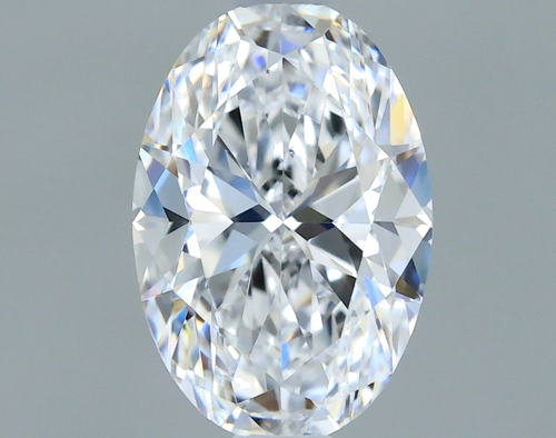 0.5 carat D-VS1 Natūralus Oval Deimantas (1)