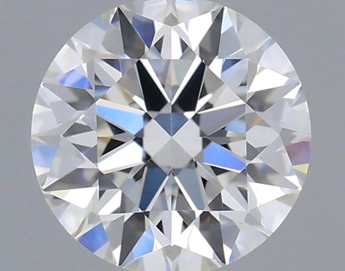 0.5 carat F-VVS2 Excellent cut Natūralus Round Deimantas (1)