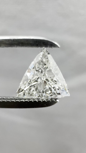 0.5 carat I-VS2 Natūralus Triangular Deimantas (1)