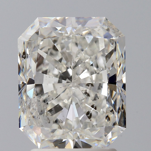3.01 carat H-SI2 Natūralus Radiant Deimantas (1)