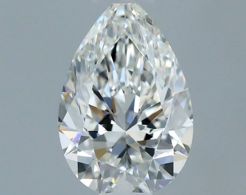 0.4 carat G-VVS1 Natūralus Pear Deimantas (1)