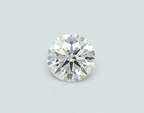 0.37 carat F-VVS1 Excellent cut Natūralus Round Deimantas (1)
