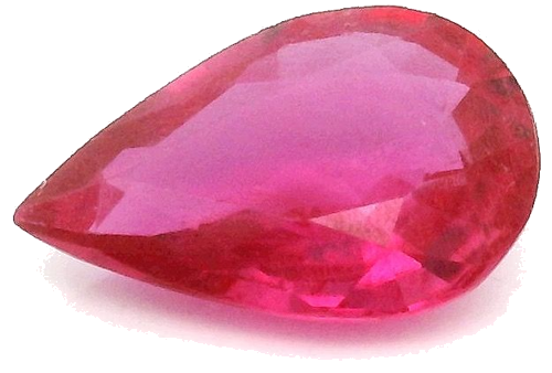 0.59 carat RED Pear Rubinas (1)