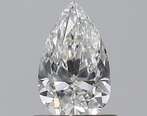 0.61 carat G-VS2 Natūralus Pear Deimantas (1)