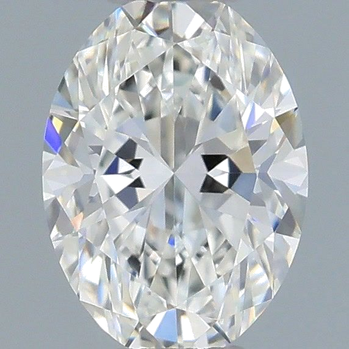 0.45 carat G-VVS2 Natūralus Oval Deimantas (1)
