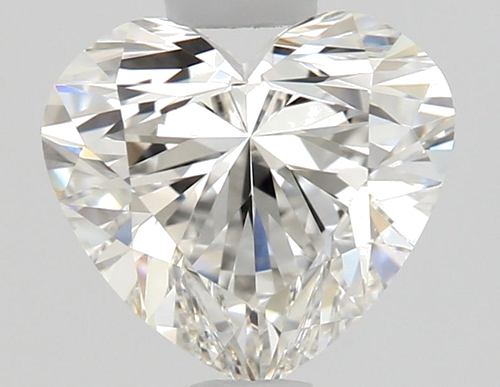 0.76 carat G-VVS1 Natūralus Heart Deimantas (1)