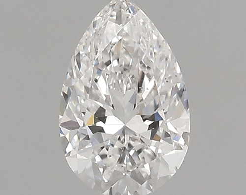 0.5 carat F-SI1 Natūralus Pear Deimantas (1)