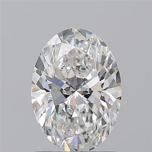 1.2 carat G-SI1 Natūralus Oval Deimantas (1)