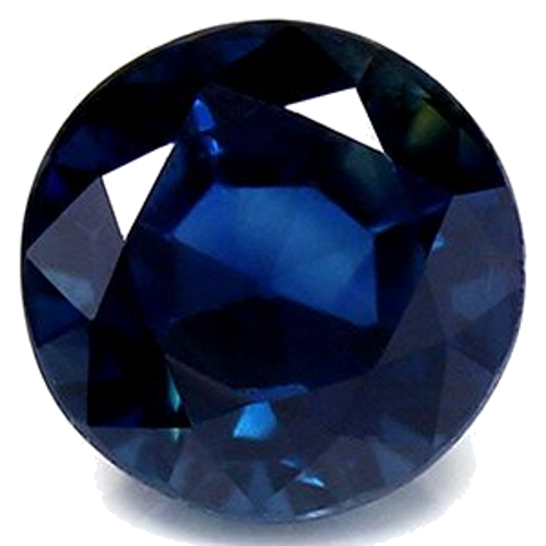 0.57 carat BLUE Round Safyras (1)