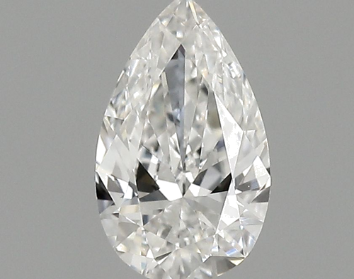 0.25 carat F-VVS1 Natūralus Pear Deimantas (1)