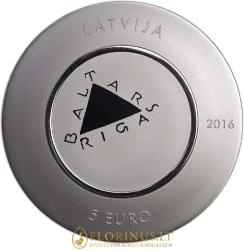 2016 Latvia, Porcelain, 5 euro silver coin (4)