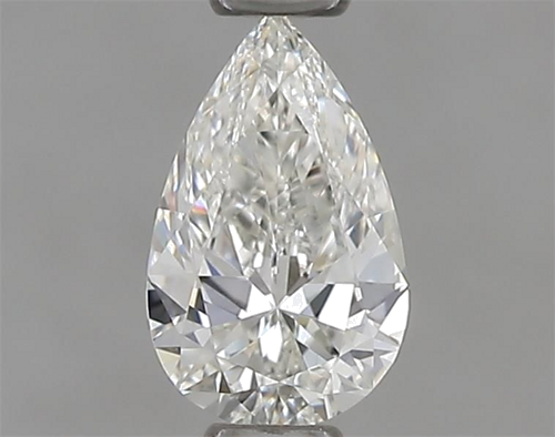 0.35 carat F-VVS1 Natūralus Pear Deimantas (1)