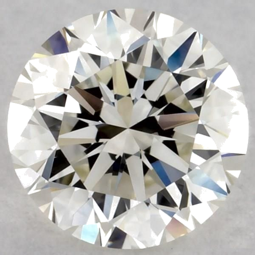 0.5 carat J-VVS2 Very Good cut Natūralus Round Deimantas (1)