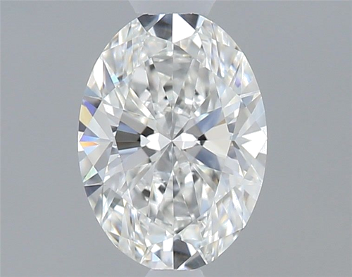 0.45 carat F-VVS1 Natūralus Oval Deimantas (1)