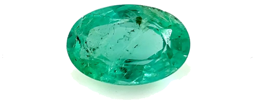 0.4 carat GREEN Oval Smaragdas (1)