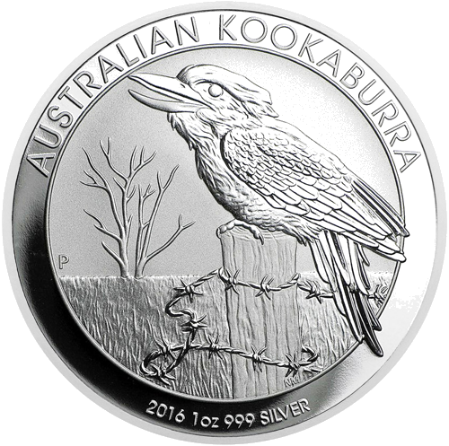 1 oz Kookaburra 2016 Austrālija sudraba monēta (1)