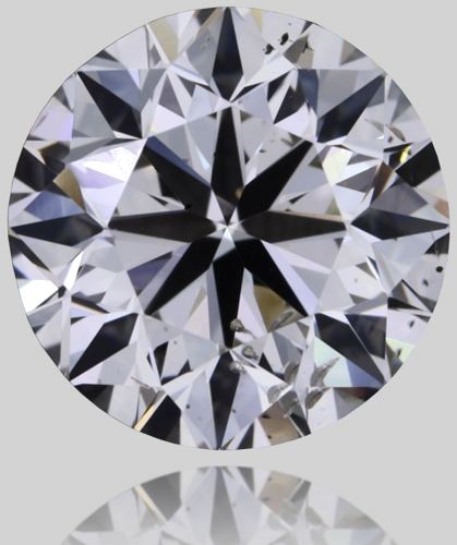 0.72 carat K-SI2 Very Good cut Natūralus Round Deimantas (1)