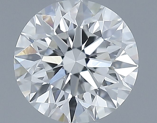 0.5 carat F-VVS1 Excellent cut Natūralus Round Deimantas (1)