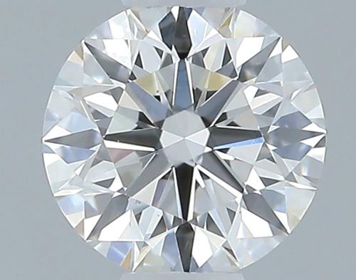 0.44 carat H-VS1 Excellent cut Natūralus Round Deimantas (1)