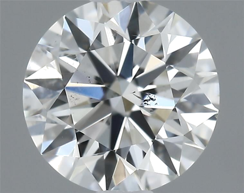 0.32 carat H-SI1 Excellent cut Natūralus Round Deimantas (1)
