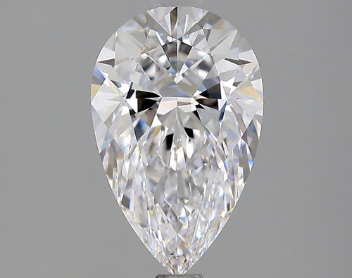 1.64 carat D-IF Natūralus Pear Deimantas (1)