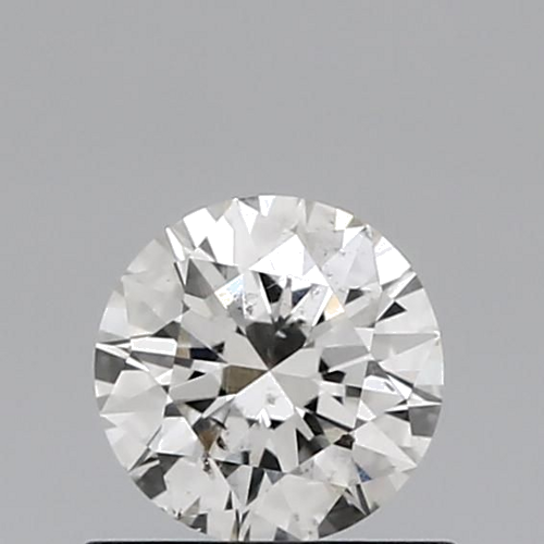 0.51 carat J-SI2 Excellent cut Natūralus Round Deimantas (1)