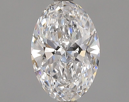 0.5 carat D-VS2 Natūralus Oval Deimantas (1)