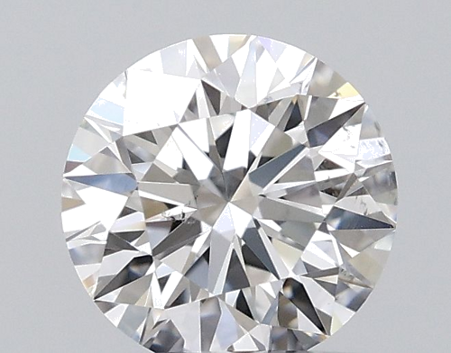 0.53 carat E-SI1 Excellent cut Natūralus Round Deimantas (1)