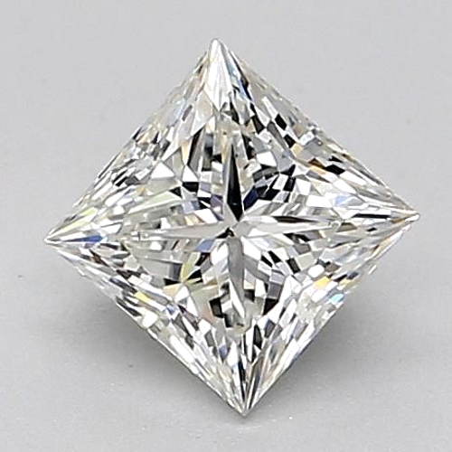 0.6 carat H-VS2 Natūralus Princess Deimantas (1)