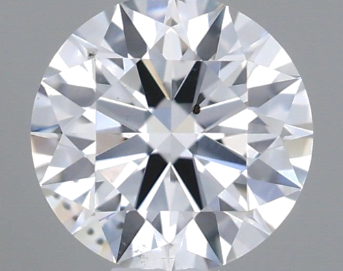 0.46 carat F-SI1 Excellent cut Natūralus Round Deimantas (1)