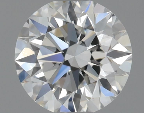 0.41 carat F-VVS1 Excellent cut Natūralus Round Deimantas (1)