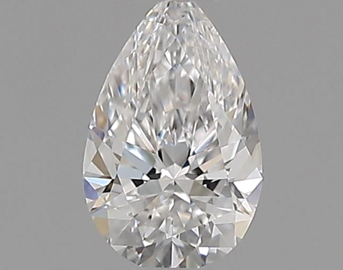 0.3 carat E-VS1 Natūralus Pear Deimantas (1)
