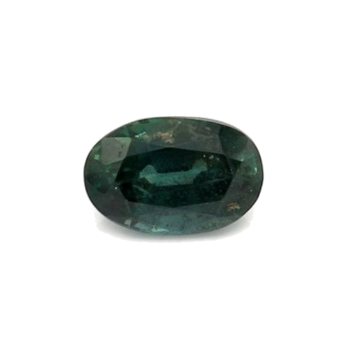 0.96 carat BLUE BRILLIANTSTEP cut Oval Safyras (1)