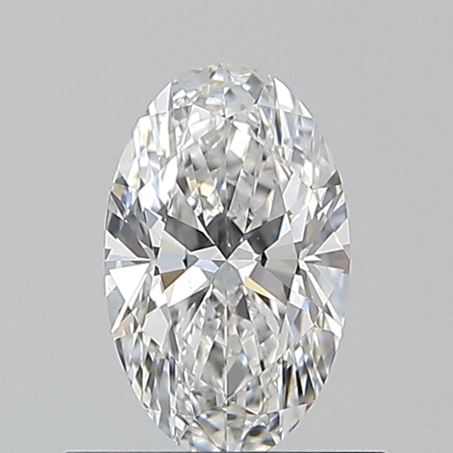 0.56 carat E-VS2 Natūralus Oval Deimantas (1)
