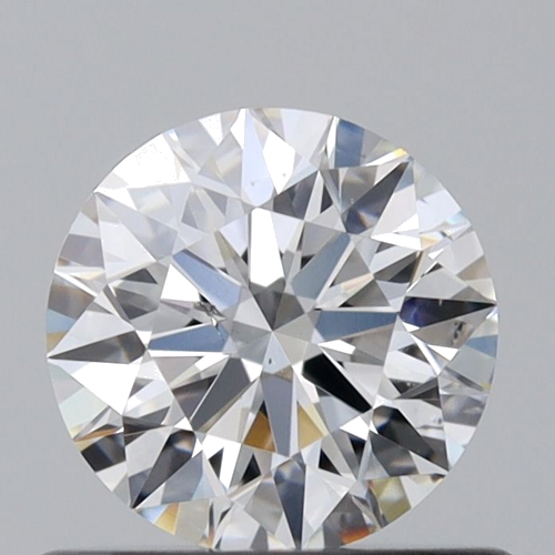 0.55 carat F-SI1 Excellent cut Natūralus Round Deimantas (1)
